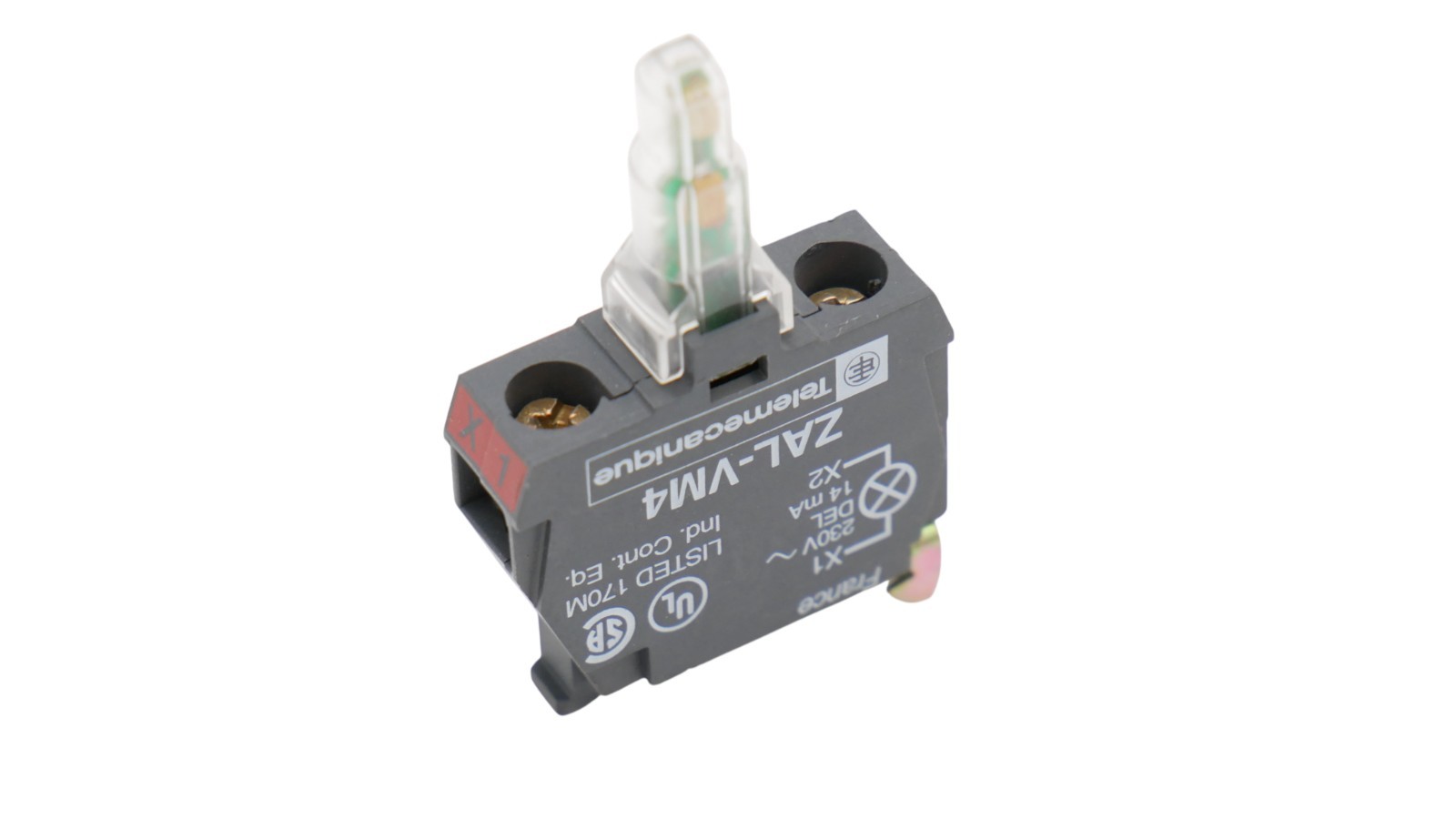 Telemecanique ZAL-VM4 Hilfsschalterblock – Bild 3