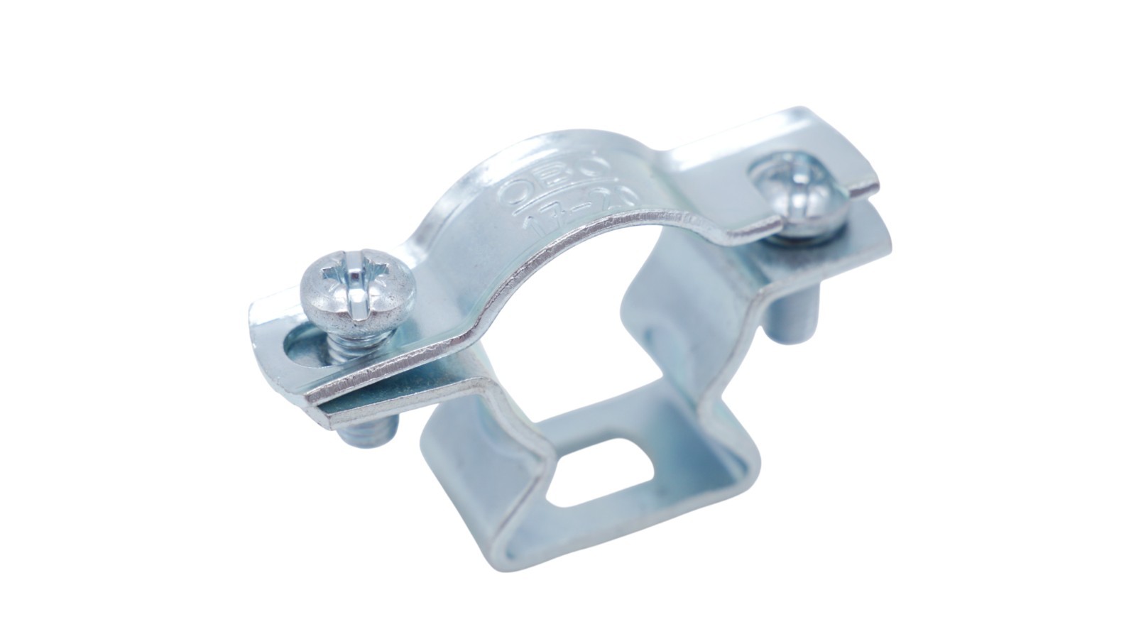 20 Stück OBO Bettermann ASL 73320G Abstandsschelle mit Langloch 1362764 17-20mm – Bild 6