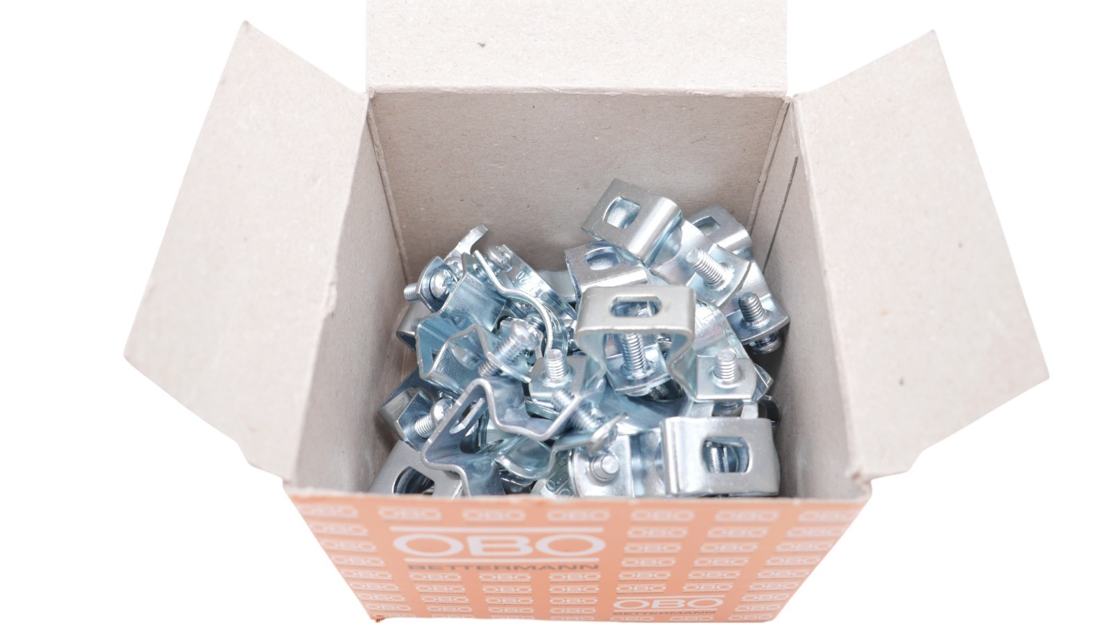 20 Stück OBO Bettermann ASL 73320G Abstandsschelle mit Langloch 1362764 17-20mm – Bild 8