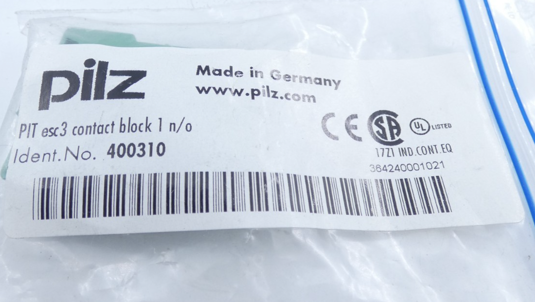 Pilz 400310 PIT esc3 Kontaktblock VPE 10 – Bild 3