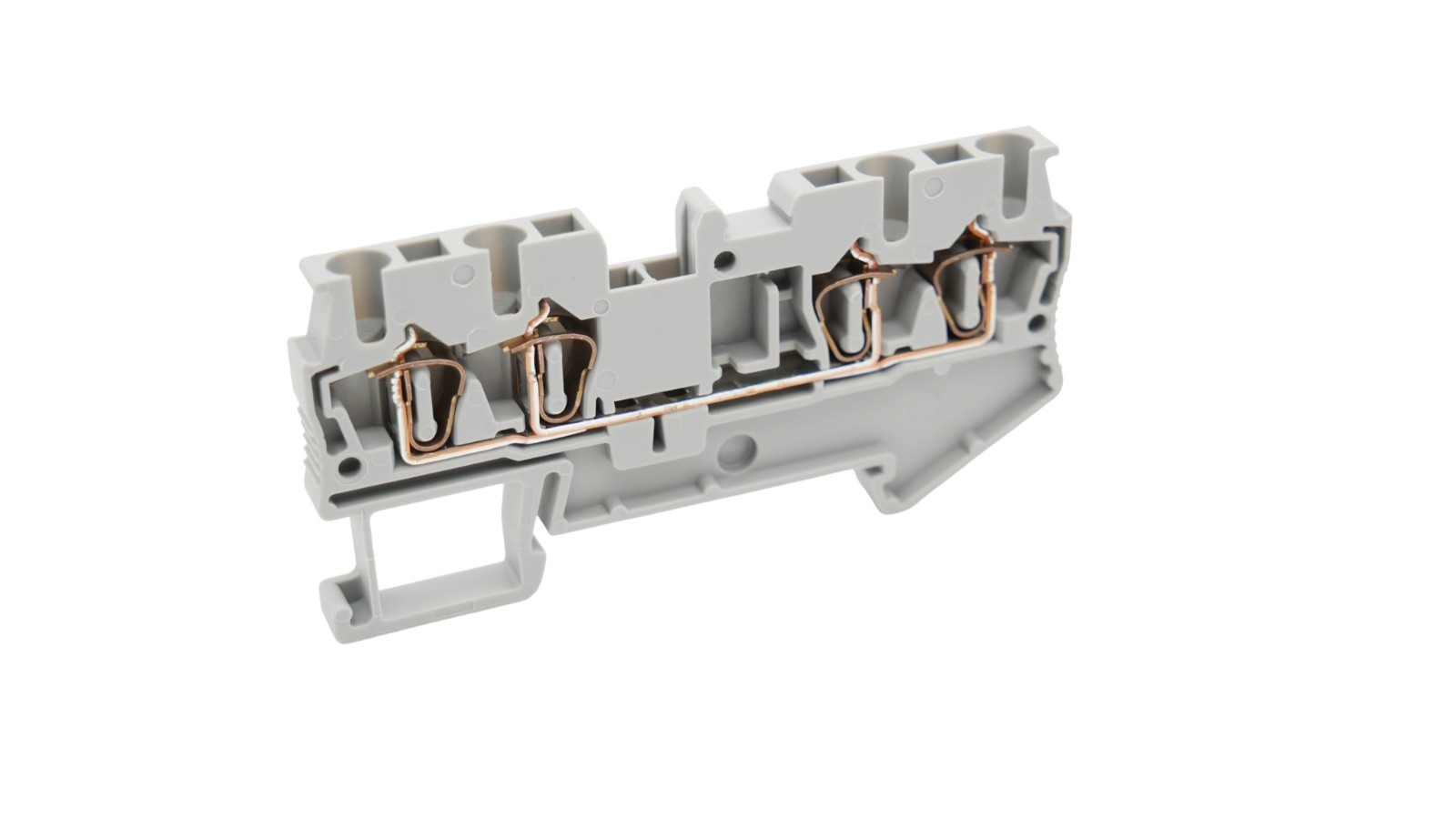 5 Stück Phoenix Contact ST 2.5-QUATTRO Durchgangsklemme grau – Bild 5