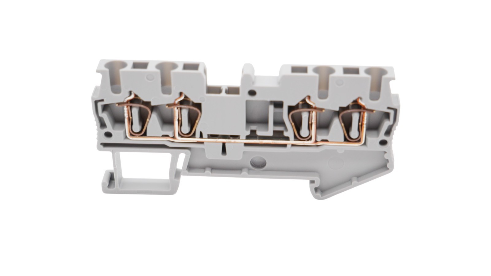5 Stück Phoenix Contact ST 2.5-QUATTRO Durchgangsklemme grau – Bild 6