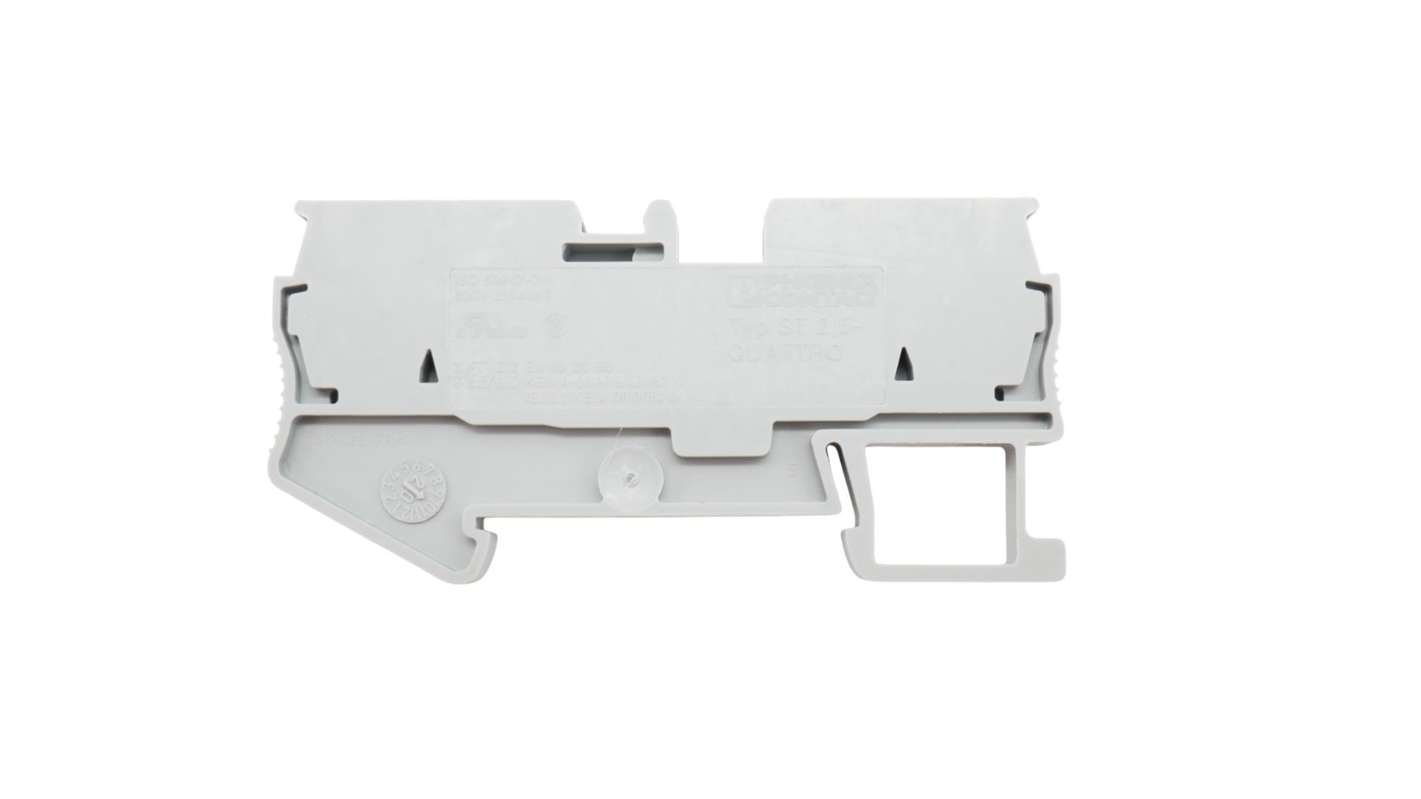 5 Stück Phoenix Contact ST 2.5-QUATTRO Durchgangsklemme grau – Bild 8