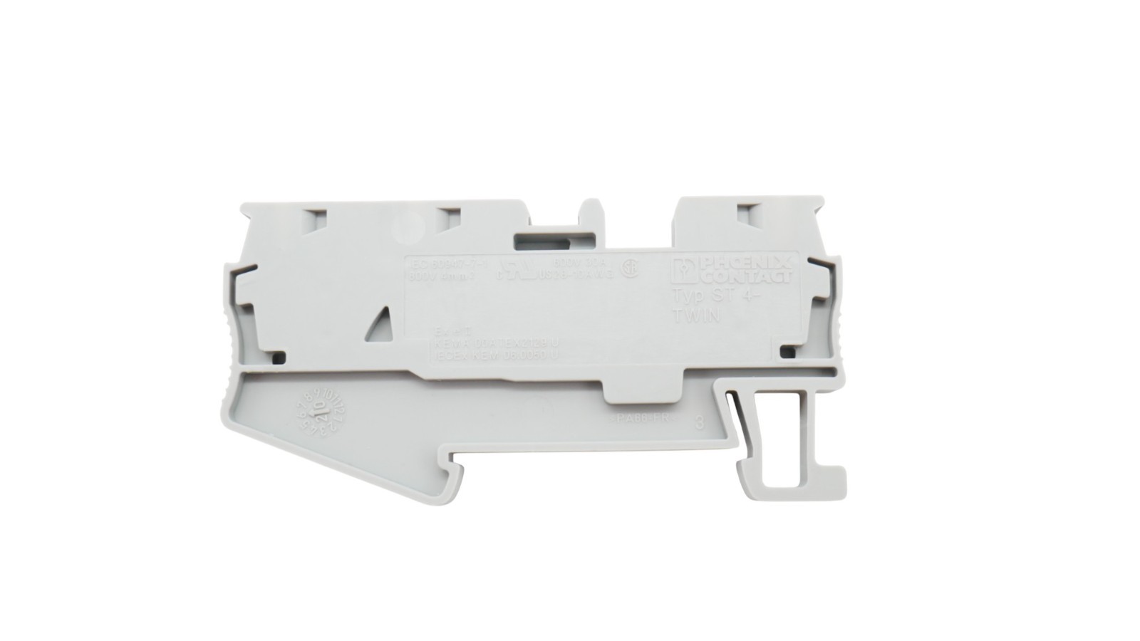 28 Stück Phoenix Contact ST 4-TWIN Durchgangsklemme grau – Bild 9