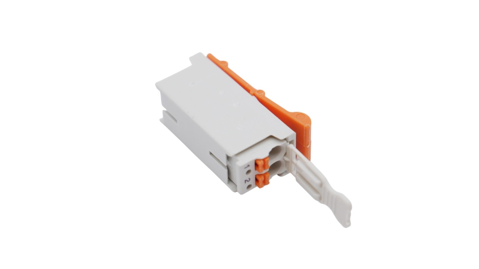 18 Stück Wago 2091-1502/002-000 1-Leiterstiftleiste 2-polig 1,5mm² Lichtgrau – Bild 5