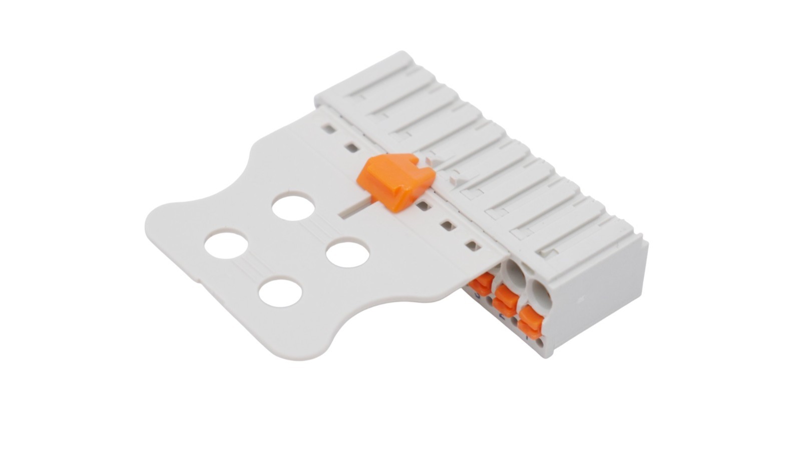 11 Stück Wago 2091-1110/002-000 1-Leiter-Federleiste Push-In 1,5mm² 10-polig – Bild 2