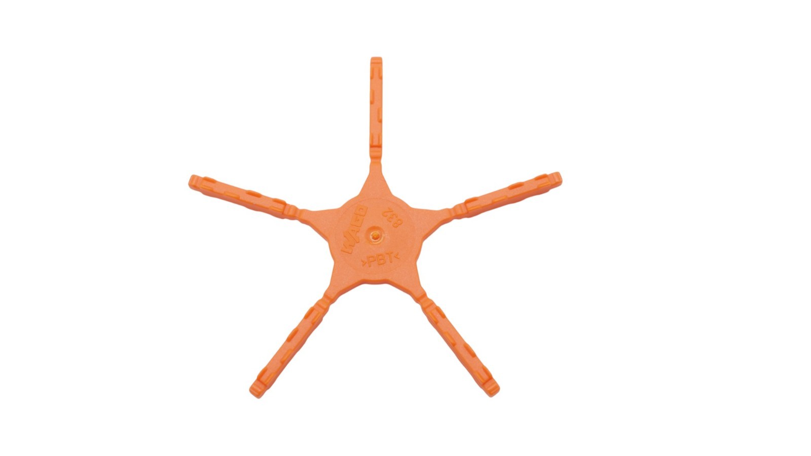 Wago 25 Stück 832-500 Kodierstiftträger MCS Maxi 16 Orange – Bild 3