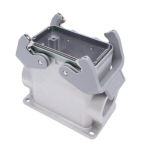 Harting Han 10EMV/B-asg2-QB-M32 Sockelgehäuse 19628100272 Querbügel Aluminium