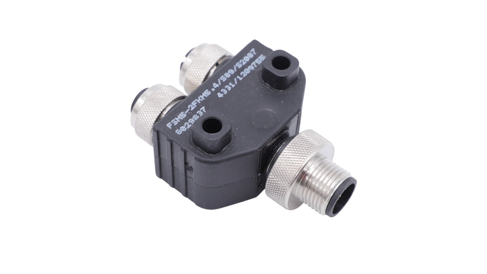 2 Stück Escha FSM5-2FKM5.4/S89/82087 Y-Verbindungsstecker/Verteiler 8029837