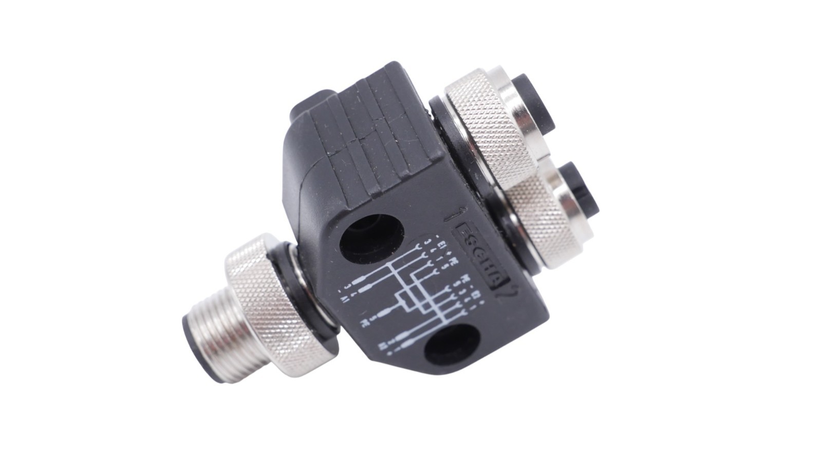 2 Stück Escha FSM5-2FKM5.4/S89/82087 Y-Verbindungsstecker/Verteiler 8029837 – Bild 4