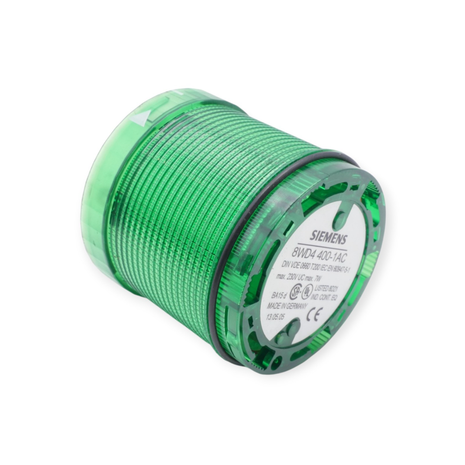 Siemens 8WD4 400-1AC Dauerlichtelement mit Abdeckung Grün 230V AC/DC max 7W – Bild 5
