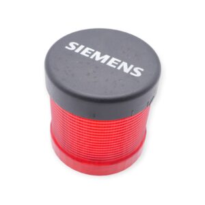 Siemens 8WD4 400-1AB Dauerlichtelement mit Abdeckung Rot 230V AC/DC max 7W