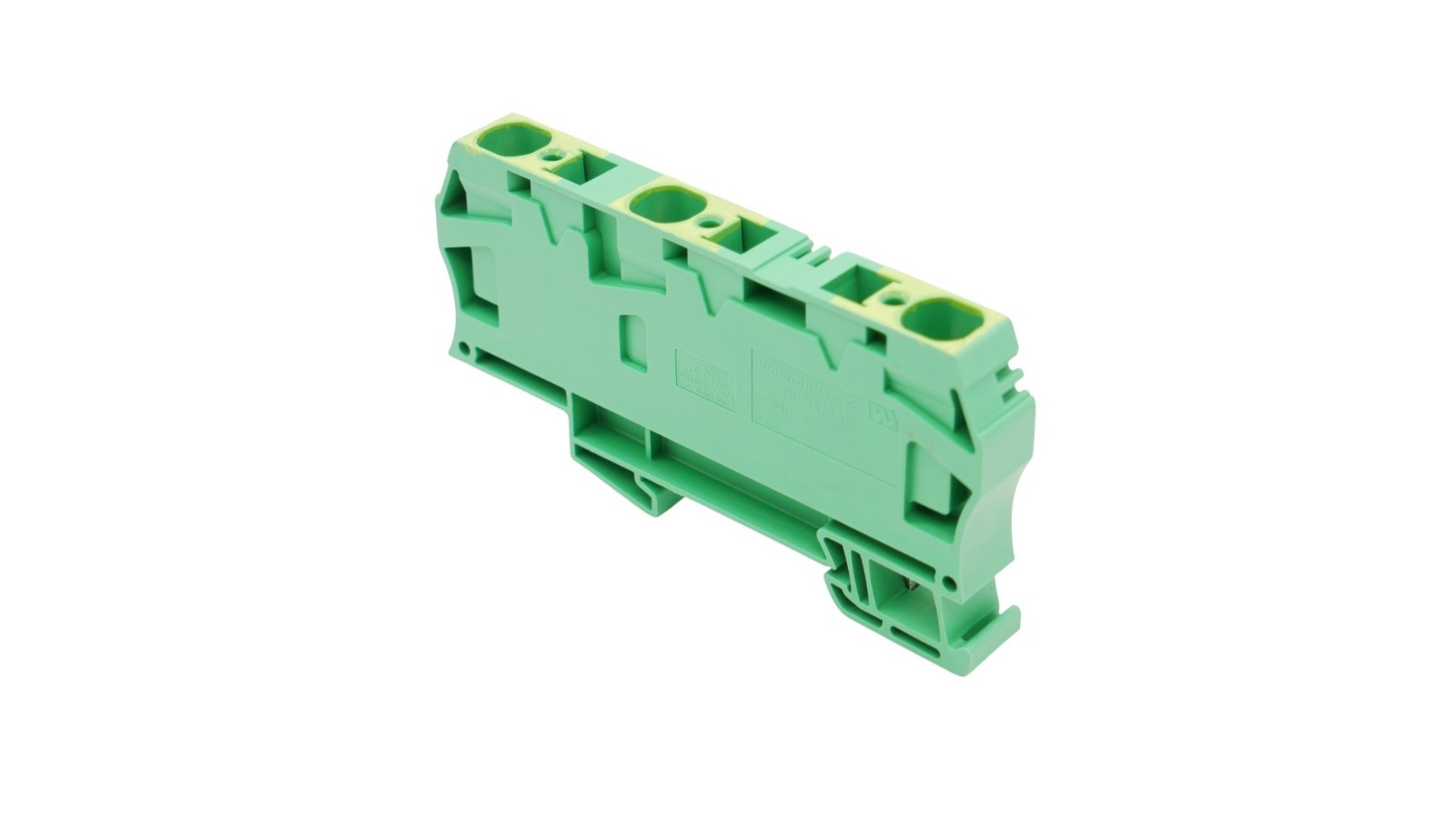 6 Stück Weidmüller Schutzleiter-Reihenklemme ZPE 16/3AN