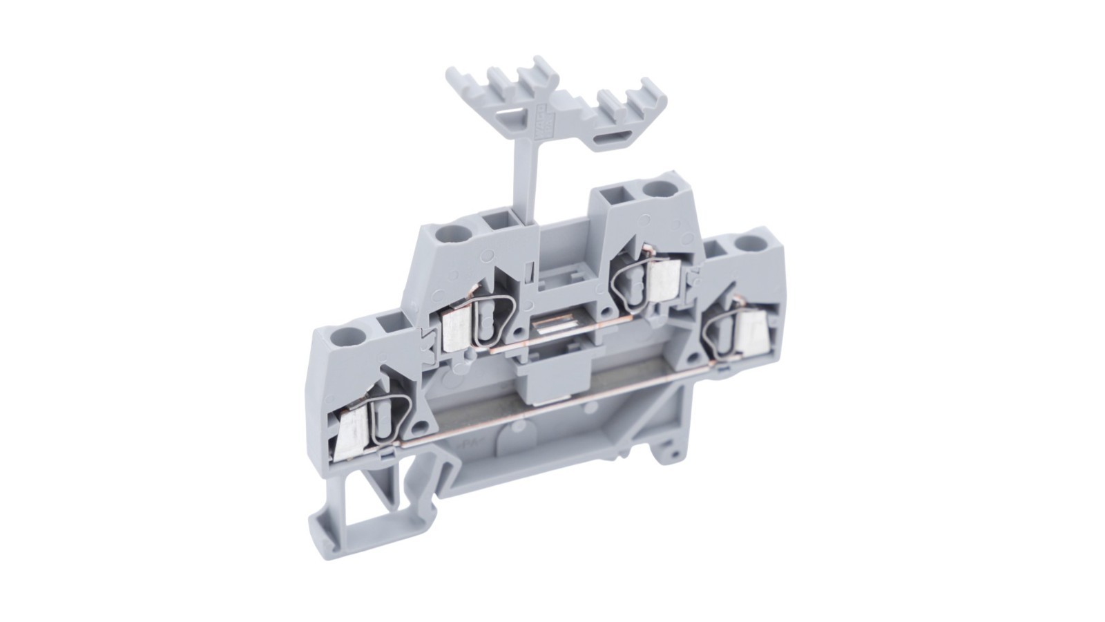 5 Stück Wago 280-519 Doppelstockklemme für Tragschiene 8-9mm 500V 2,5mm² 20A – Bild 2