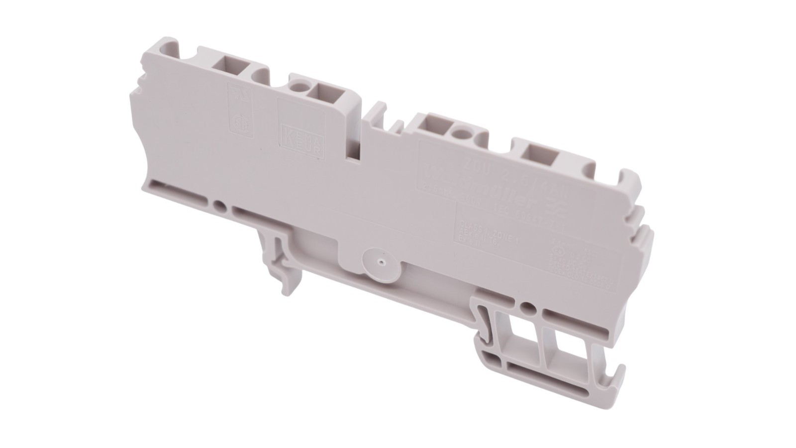 8 Stück Weidmüller ZDU 2.5/4AN Durchgangsklemme 1608570000 2,5mm² 800V 24A