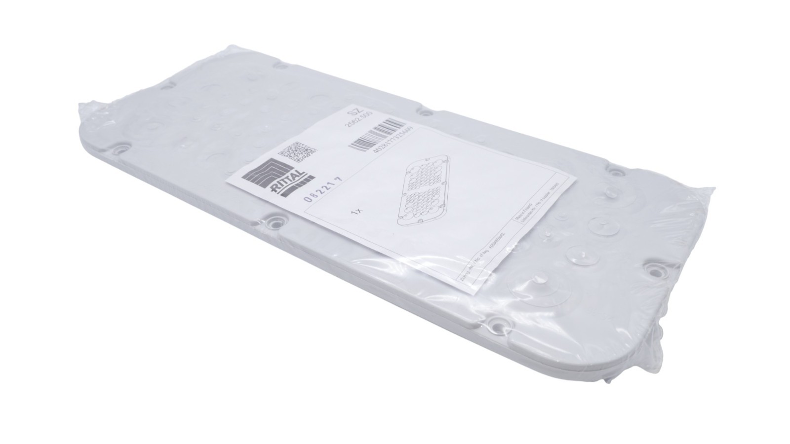 Rittal SZ 2562.500 Kabeldurchführungsplatte Lichtgrau RAL 7035
