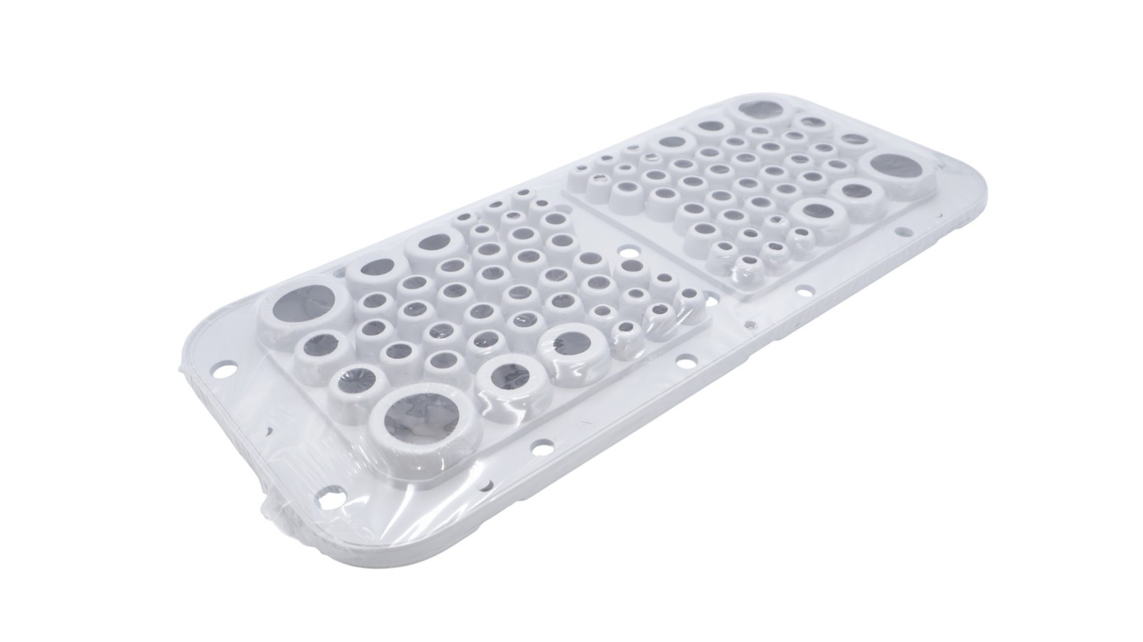 Rittal SZ 2562.500 Kabeldurchführungsplatte Lichtgrau RAL 7035 – Bild 2