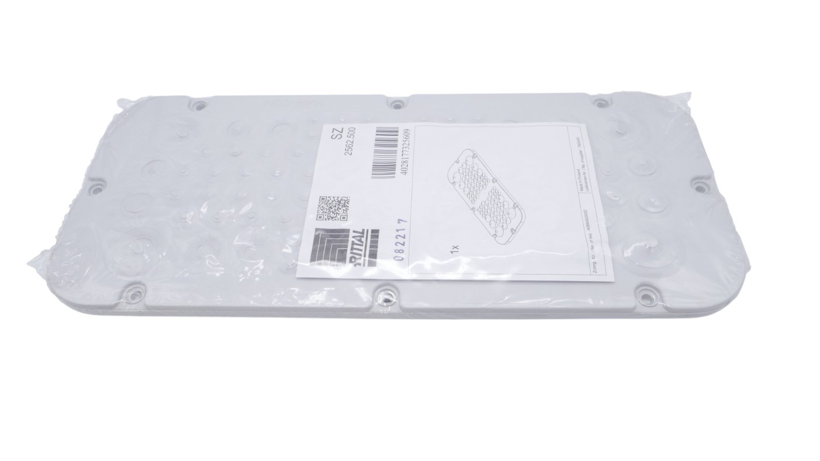 Rittal SZ 2562.500 Kabeldurchführungsplatte Lichtgrau RAL 7035 – Bild 3