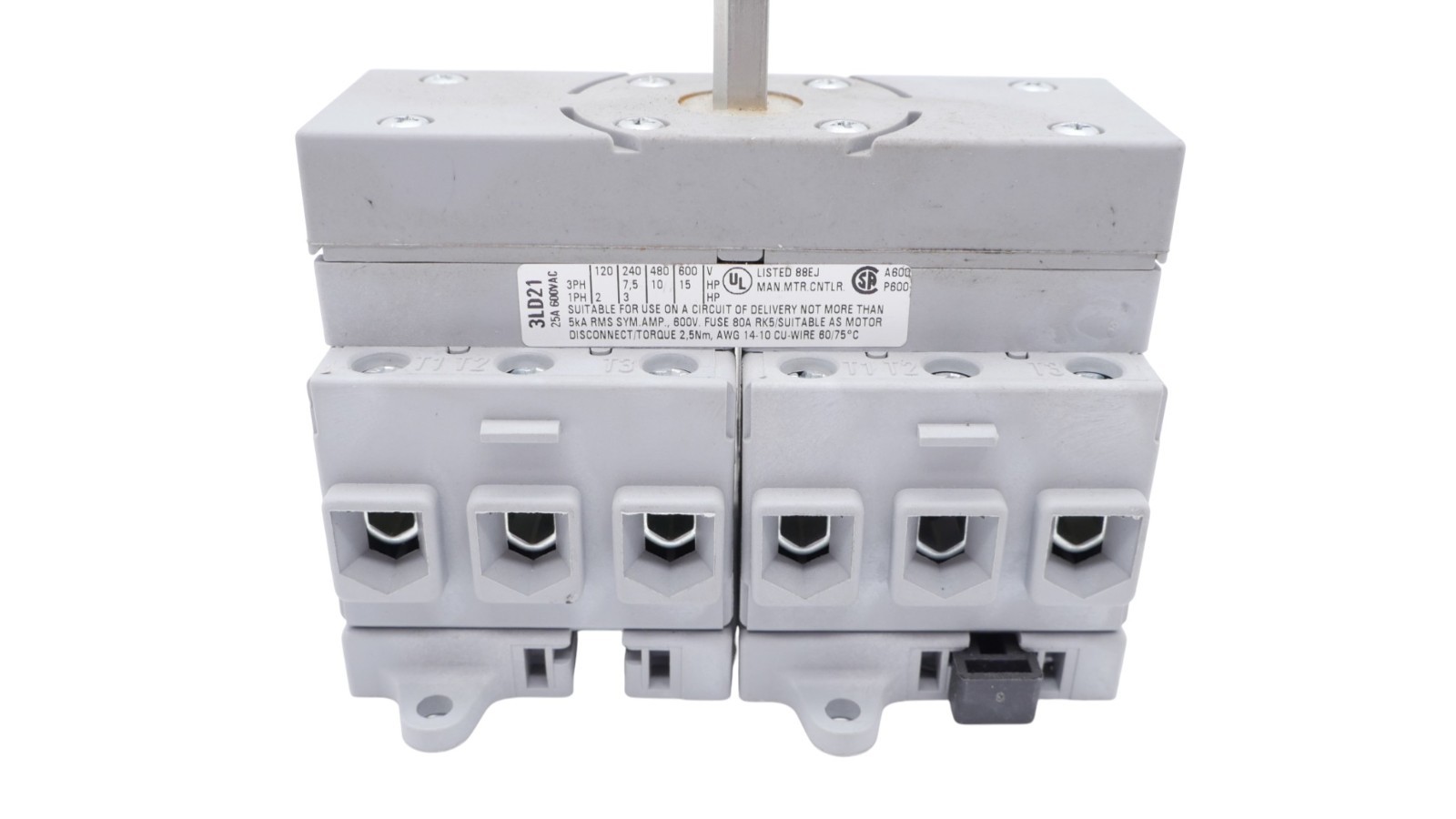 Siemens 3LD2165-3VB51 Lasttrennschalter – Bild 5