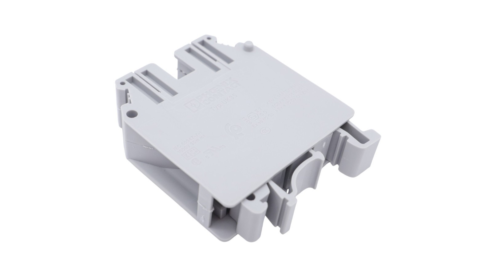 4 Stück Phoenix Contact UK 35 Durchgangsklemme 3008013