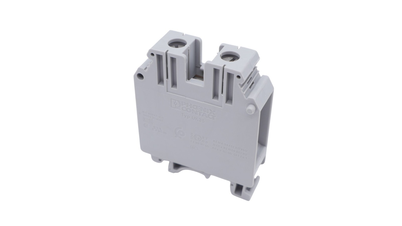 4 Stück Phoenix Contact UK 35 Durchgangsklemme 3008013 – Bild 3