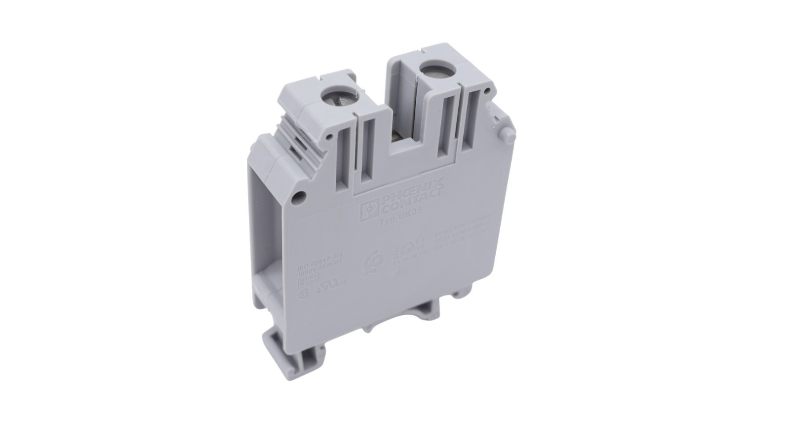 4 Stück Phoenix Contact UK 35 Durchgangsklemme 3008013 – Bild 4