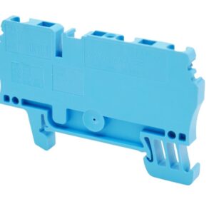 25 Stück Weidmüller 1608550000 ZDU 2.5/3AN BL Durchgangsklemme 2.5 mm² 800V