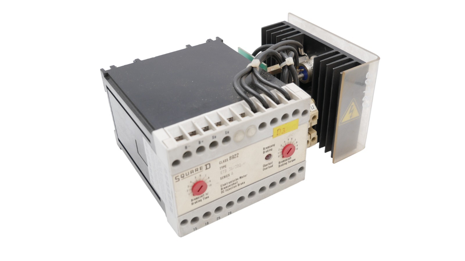 SQUARE D 8922 ETB 36/380 Elektronische Motor-Bremseinheit – Bild 2