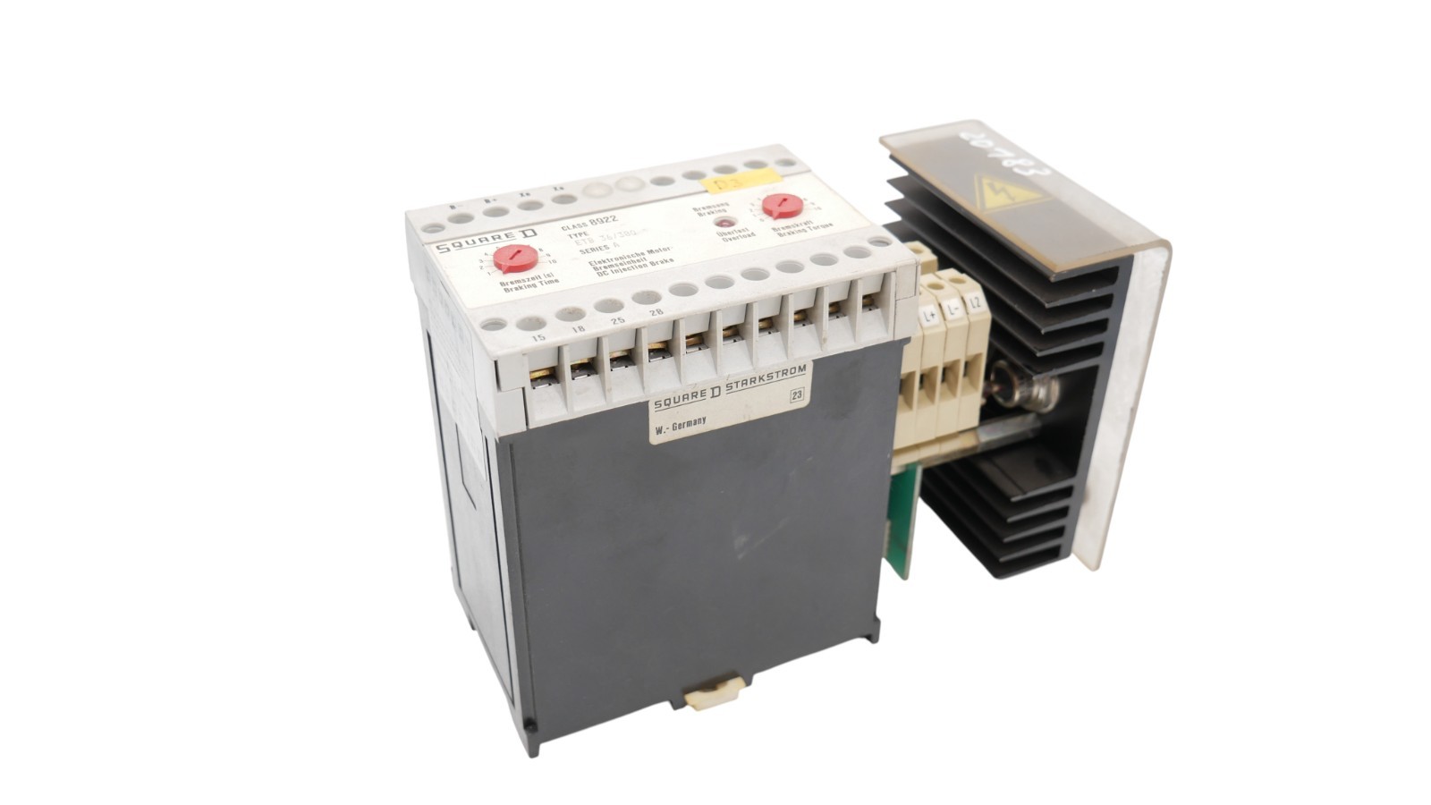 SQUARE D 8922 ETB 36/380 Elektronische Motor-Bremseinheit – Bild 3