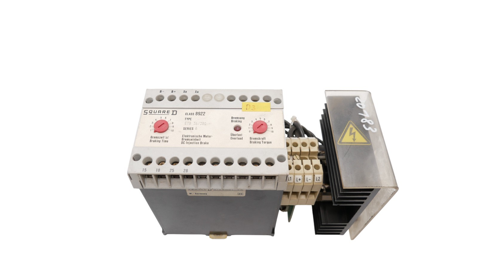 SQUARE D 8922 ETB 36/380 Elektronische Motor-Bremseinheit – Bild 7