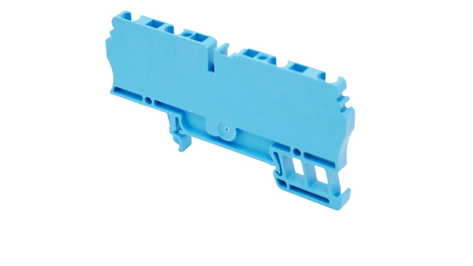 25 Stück Weidmüller 1608580000 ZDU 2.5/4AN BL Durchgangsklemme 2.5 mm² 800V Blau