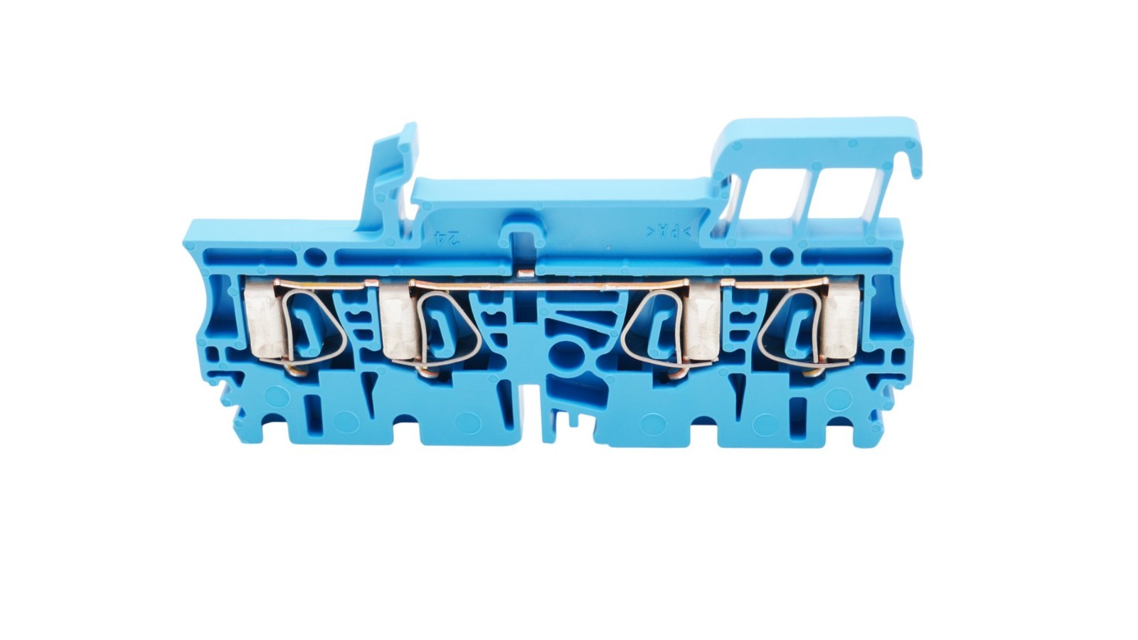 25 Stück Weidmüller 1608580000 ZDU 2.5/4AN BL Durchgangsklemme 2.5 mm² 800V Blau – Bild 5