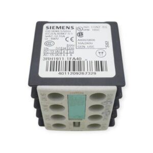 2 Stück Siemens 3RH1911-1FA40 Hilfsschalterblock
