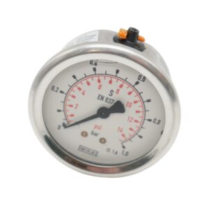 WIKA EN 837-1 Manometer 0-1 bar