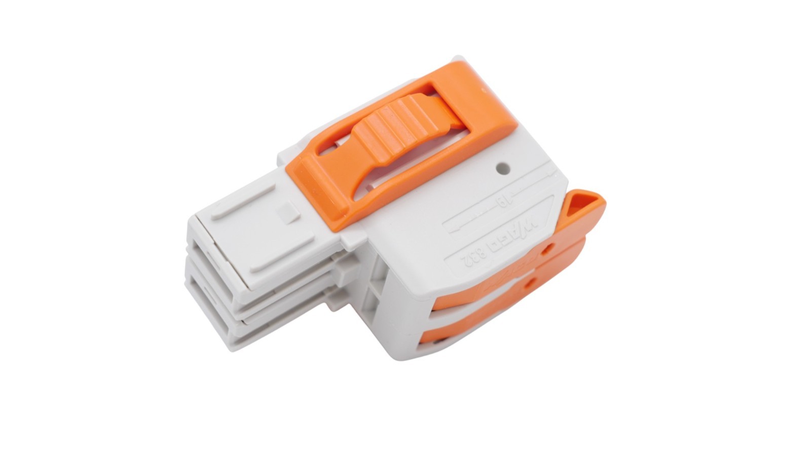 14 Stück Wago 832-1102/037-000 1-Leiter-Federleiste Push-In Raster 10,16 16mm² l – Bild 4