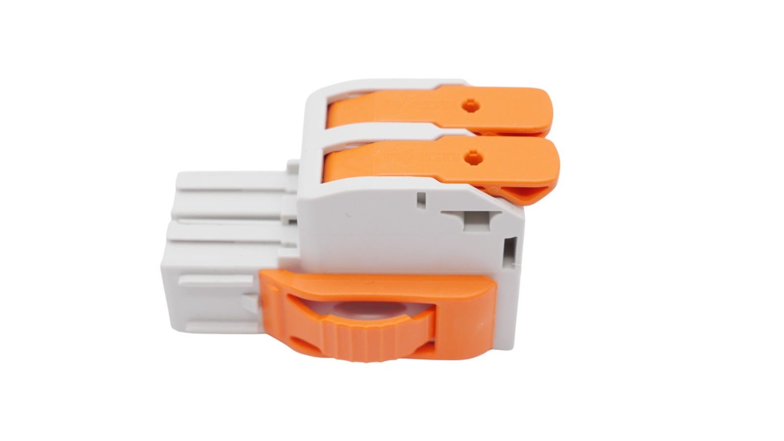 14 Stück Wago 832-1102/037-000 1-Leiter-Federleiste Push-In Raster 10,16 16mm² l – Bild 6