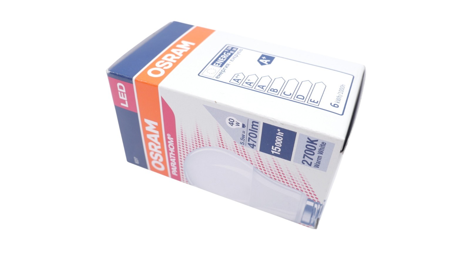 3 Stück Osram Classic A40 Parathom LED EEK 5,5W Warmweiß A++ – Bild 6