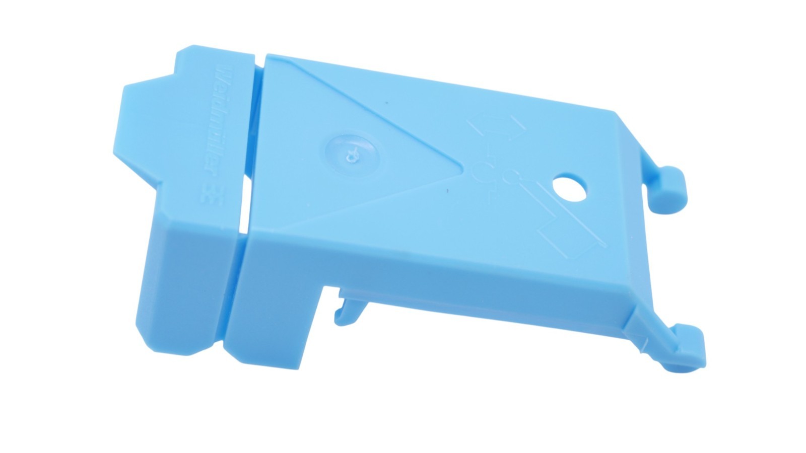 12 Stück Weidmüller WAH 35 BL Bolzenklemmen Abdeckhaube 1064480000 26mm – Bild 5