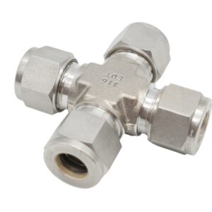 Swagelok SS-12M0-4 Überwurfkreuz Kreuzverschraubung Edelstahl