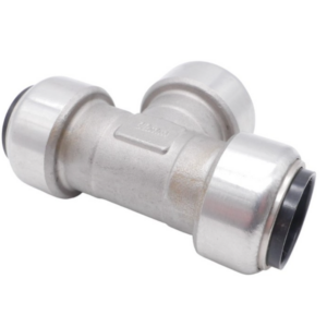 Tectite 316 T-Stück Edelstahl 22mm