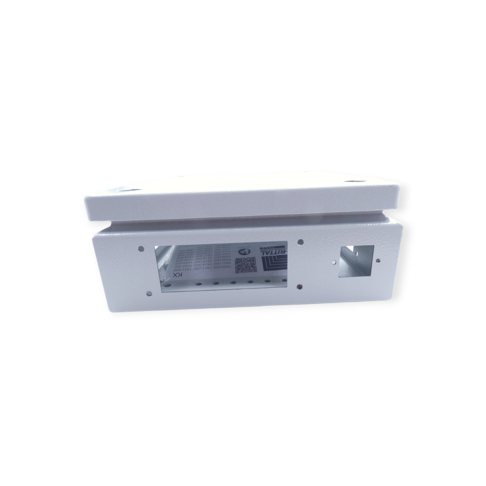 Rittal KX 1516.000 Klemmenkasten Terminalbox Stahlblech 200x200x80 RAL 7035 – Bild 3