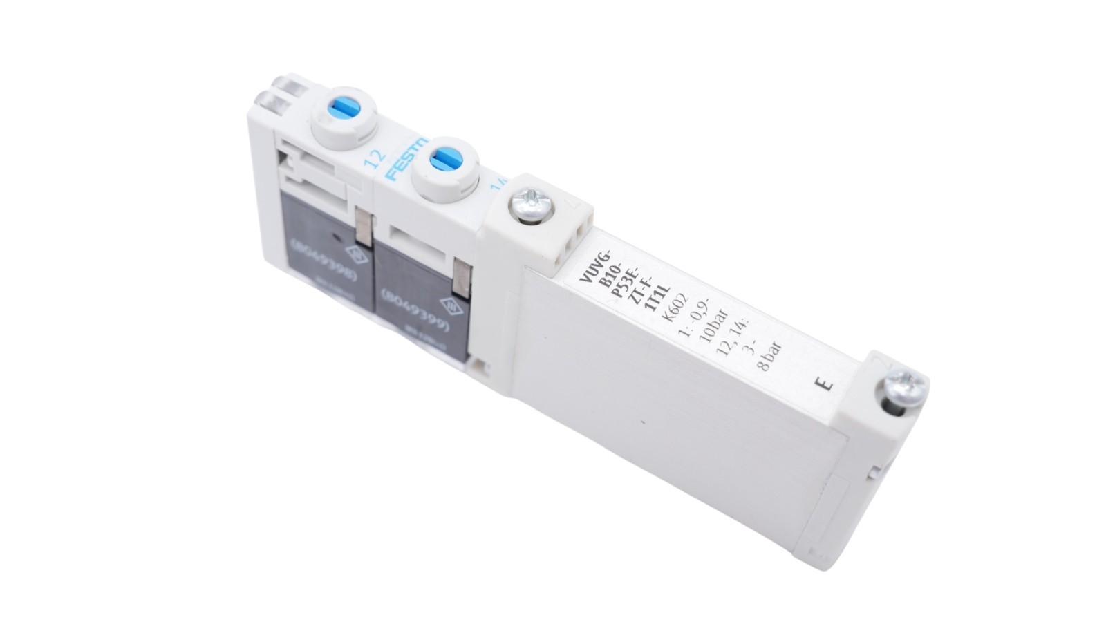 Festo VUVG-B10-P53E-ZT-F-1T1L Magnetventil 573420 5/3 entlüftet 200l/min – Bild 3