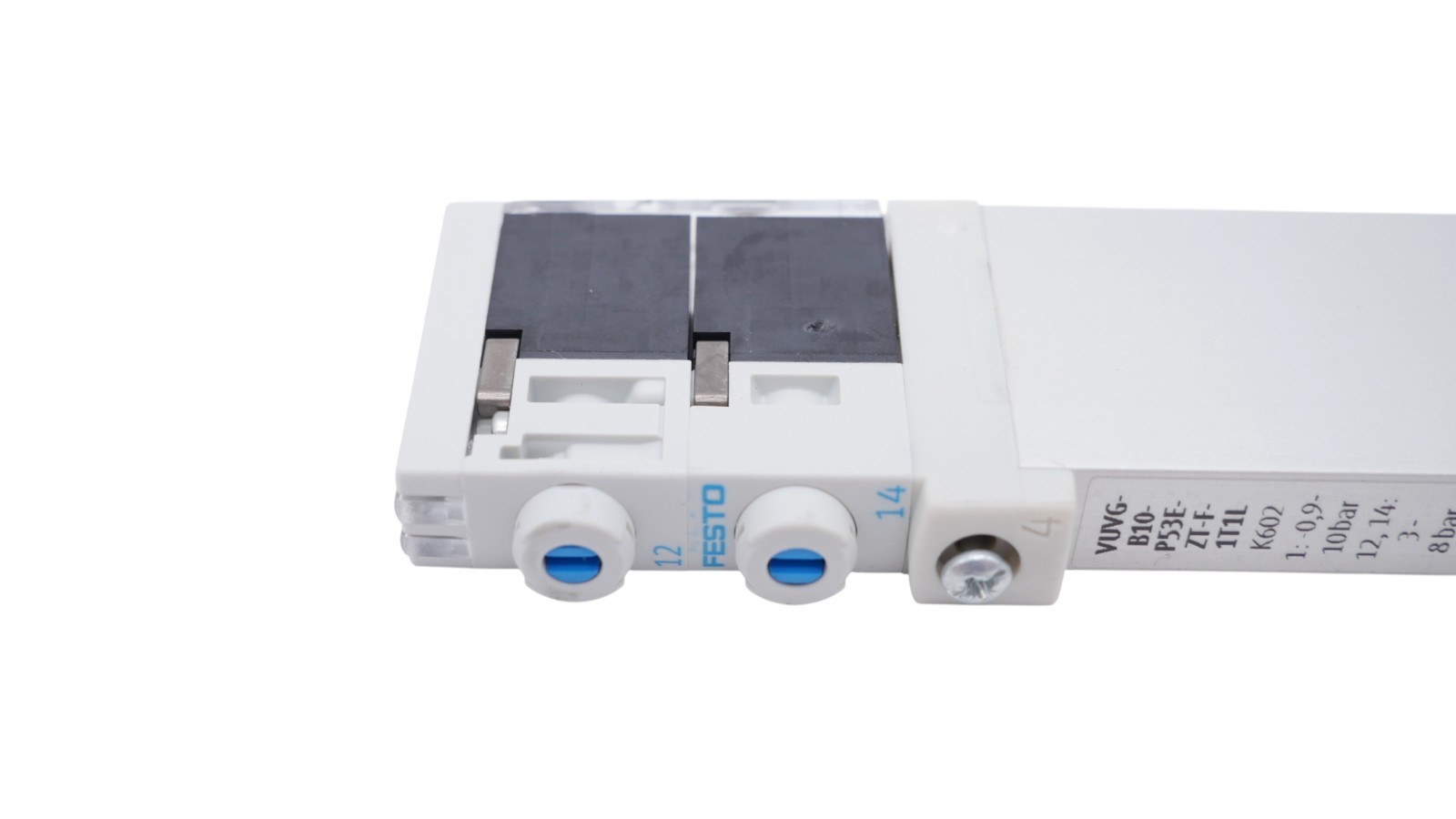 Festo VUVG-B10-P53E-ZT-F-1T1L Magnetventil 573420 5/3 entlüftet 200l/min – Bild 7