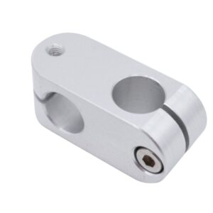 Misumi ALKW12 Kreuz-Klemmstück für Rundsäulen Ø12mm Aluminium