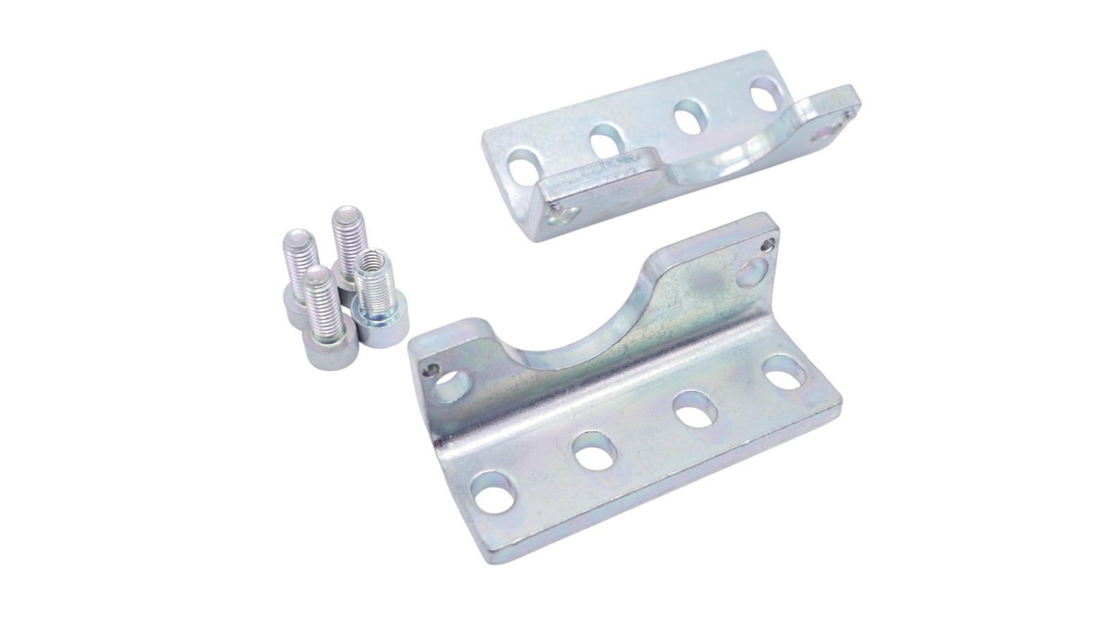 2 Stück Festo HPC-32 Fußbefestigung 533669 Baugröße 32 Stahl verzinkt – Bild 2