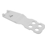 40 Stück Wago 832-532 Zugentlastungsplatte Raster 10,16mm 2-polig lichtgrau