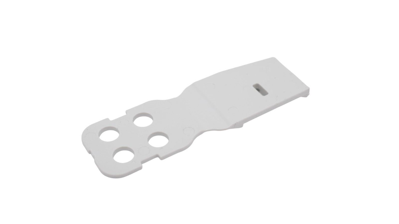 40 Stück Wago 832-532 Zugentlastungsplatte Raster 10,16mm 2-polig lichtgrau – Bild 2