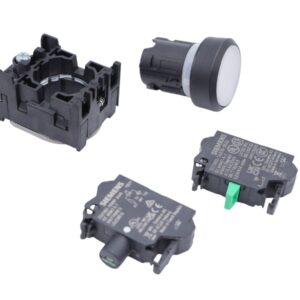 Siemens 3SU1102-0AB60-3BA0 Leuchtdrucktaster Sirius Ø 22mm rund Kunststoff weiß