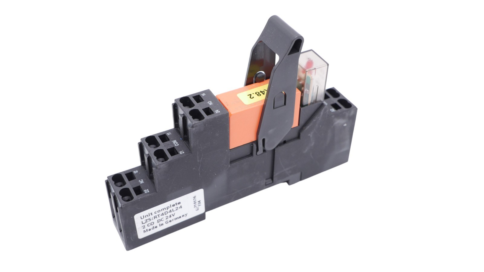 2 Stück Siemens LZS:RT7872P Relaissockel 16A 250V mit Schrack RT424024 Relais 24 – Bild 2