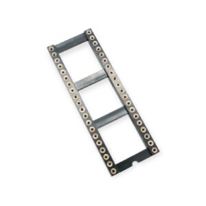 9 Stück AR 40 HZL-TT 674-2505 Präzisionsfassung IC-Sockel, 40-polig